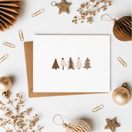 A6 kerstkaart | Boompjes