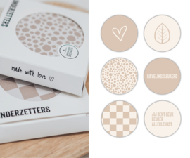 Onderzetters | Set 1 | In giftbox