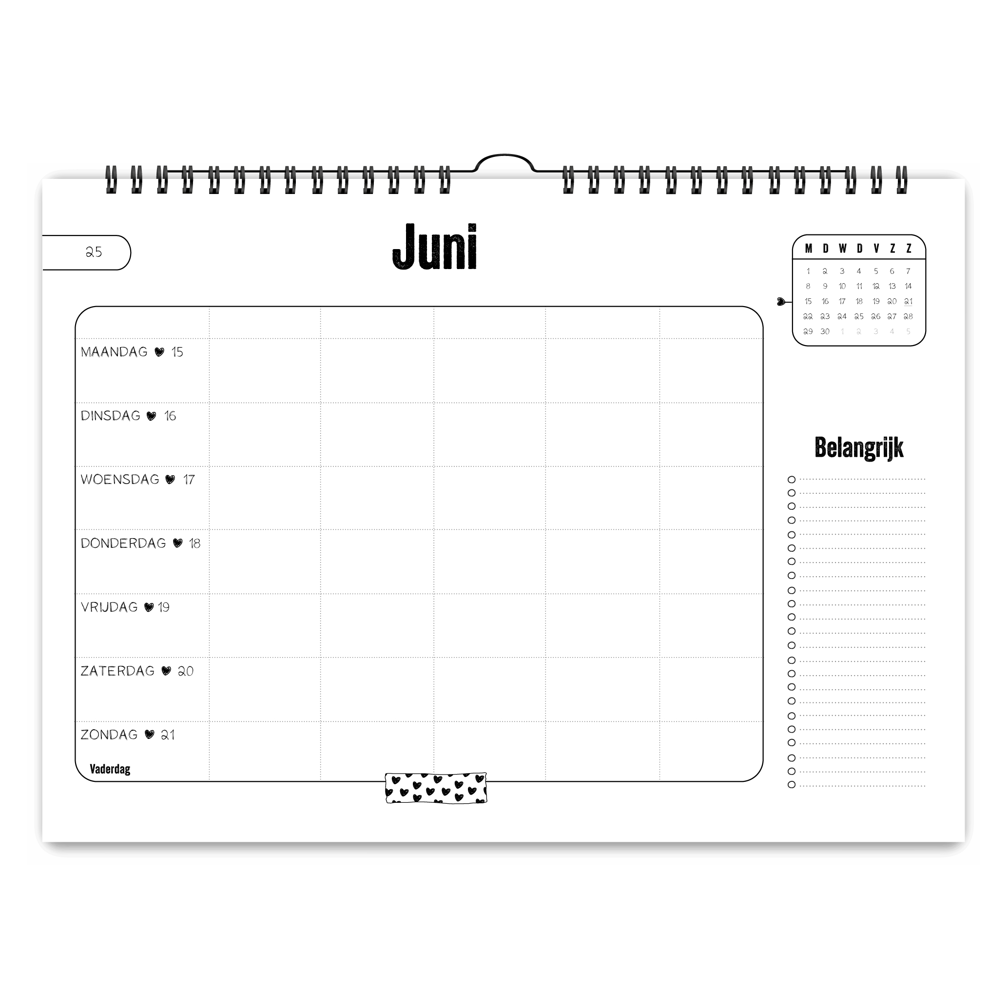 Familieplanner 2026 | A4