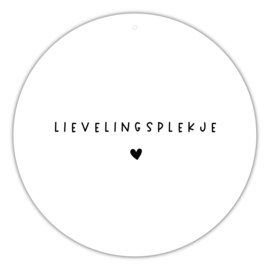 Muurcirkel | Roundie | Lievelingsplekje
