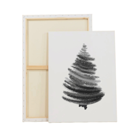 Print op canvas | 2 stuks | Kerstboom