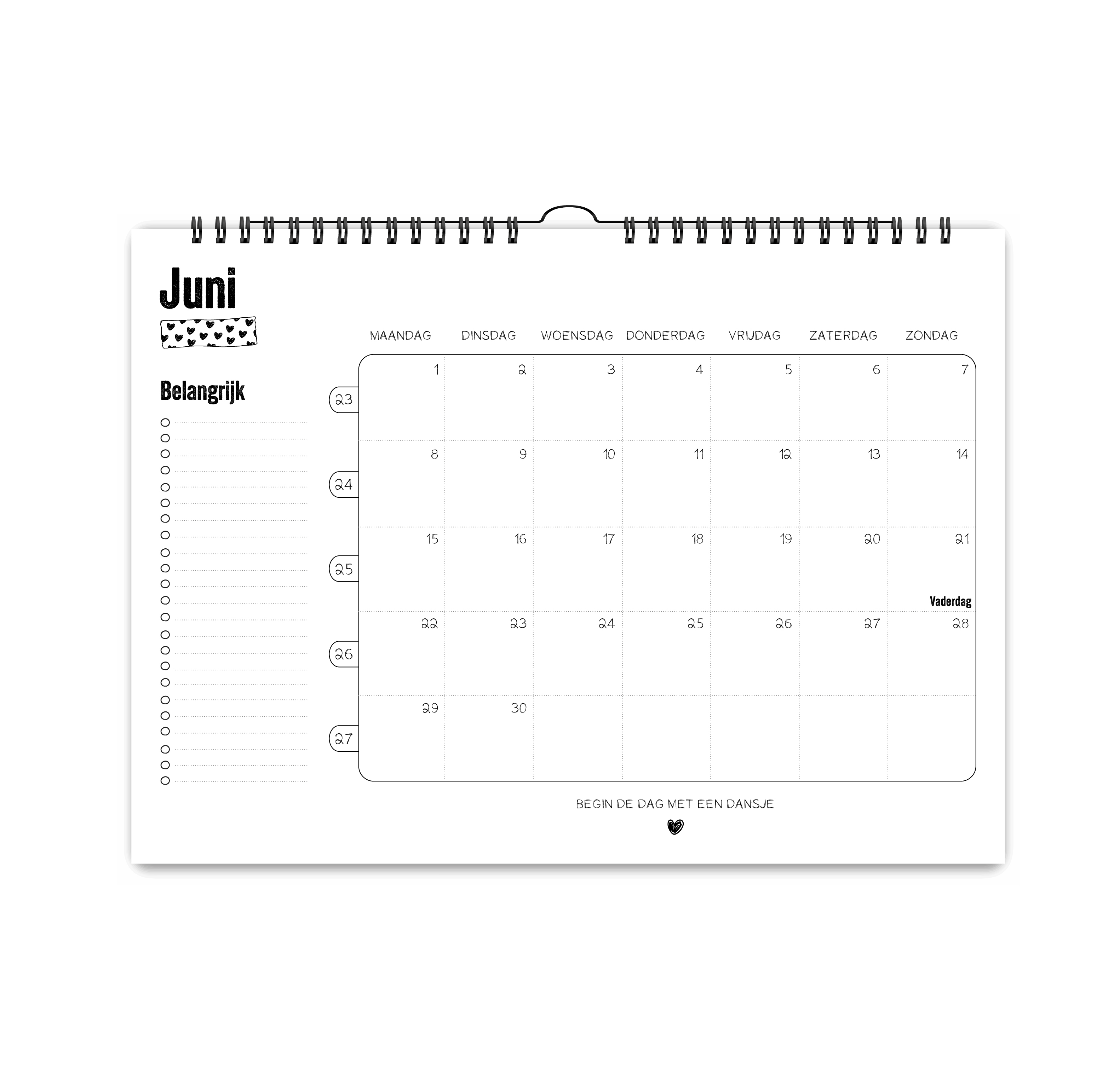 Maandkalender 2026 | A3