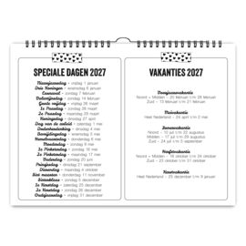 Familieplanner 2027 | A4