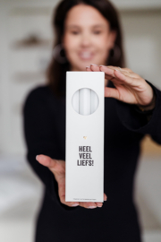 Sfeermakers | Dinerkaarsen | In giftbox | Vriendin