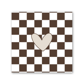 Tegeltje op Forex | In geschenkverpakking | Retro Brown