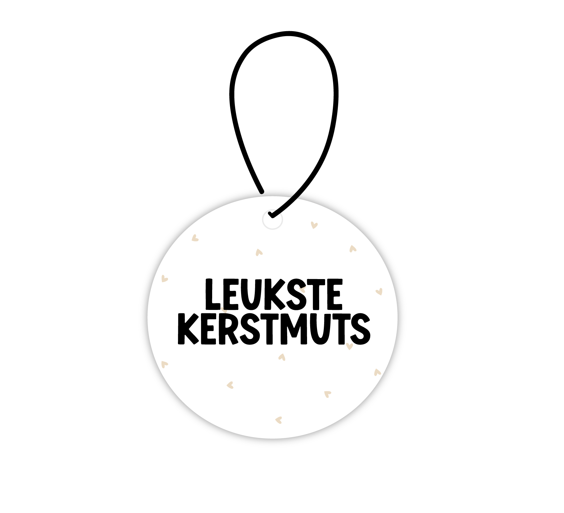 Mini roundie hanger | Leukste kerstmuts