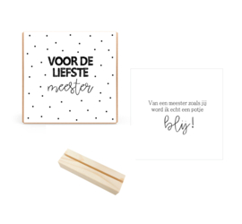 Giftbox | Voor de meester