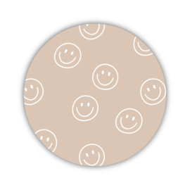 Onderzetter | Smile | Soft Beige | 2 stuks