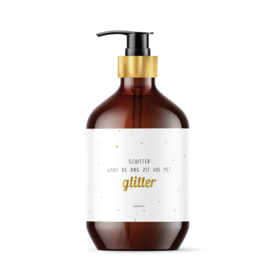 Luxe handzeep |  Schitter  | Goudfolie