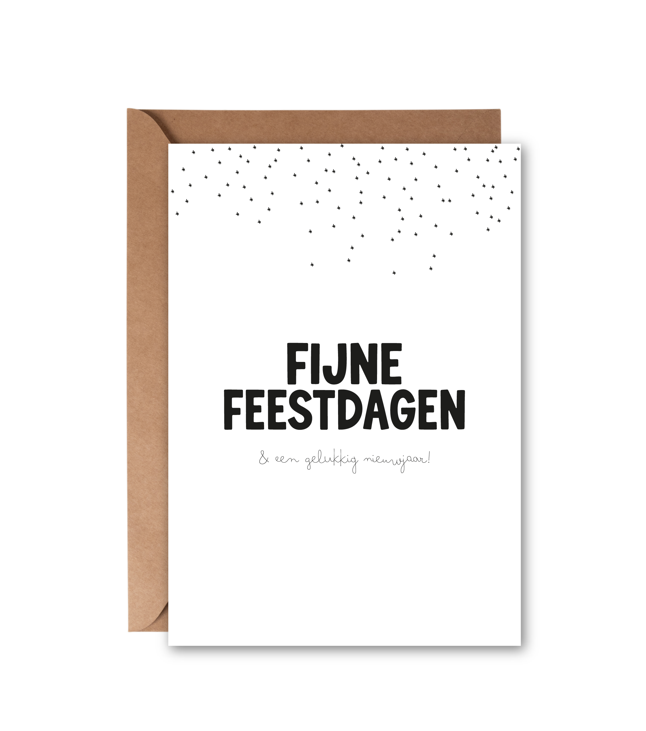 A6 kerstkaart | Fijne feestdagen