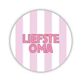 Onderzetter | Oma | Pink | 2 stuks