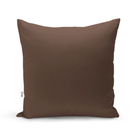 Buitenkussen | SUPERSIZE! | 60 x 60 CM | Paardenbloem Bruin