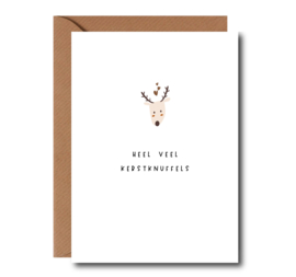 A6 kerstkaart | Kerstknuffels