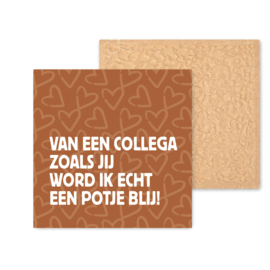 Kleurrijk tegeltje | Collega zoals jij | 11 CM