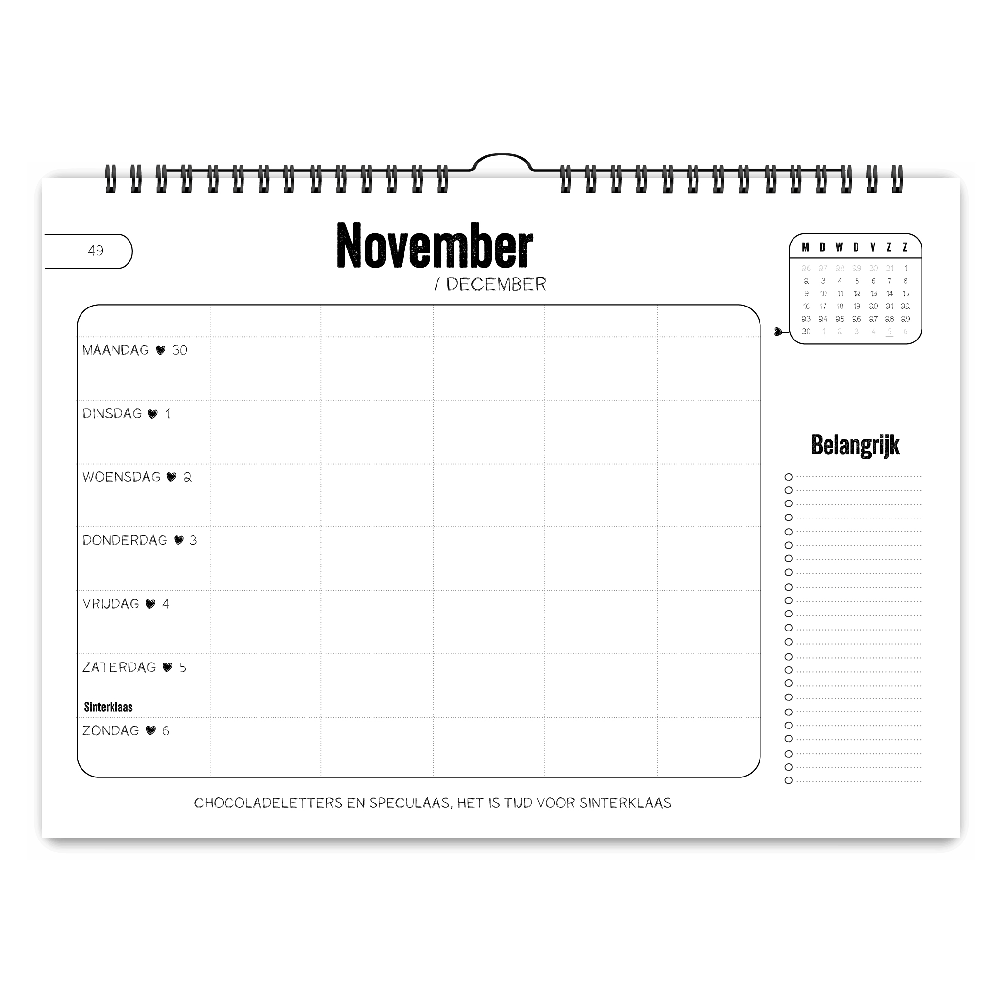 Familieplanner 2026 | A4
