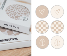 Onderzetters | Set 5 | In giftbox