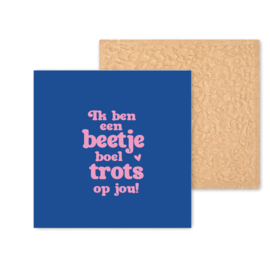 Kleurrijk tegeltje | Trots | 11 CM