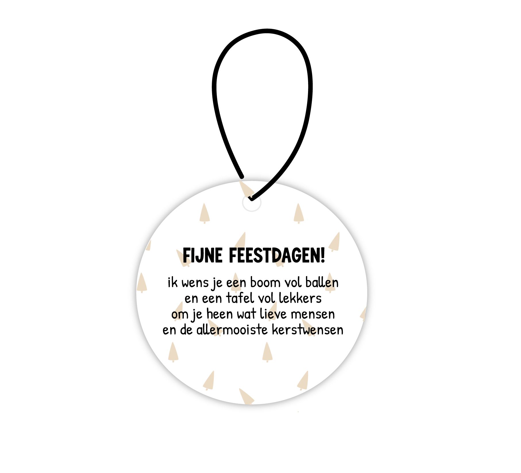 Mini roundie hanger | Boom vol ballen