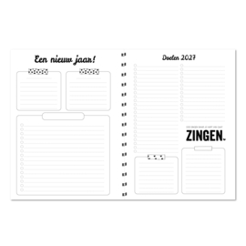 Agenda 2027 | Verticale schrijfrichting | A5