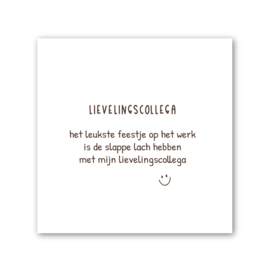 Tegeltje op Forex | In geschenkverpakking | Lievelingscollega