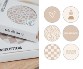 Onderzetters | Set 2 | In giftbox