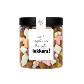 Smulpotje | Wie zoet is krijgt lekkers! | Strooigoed