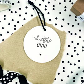 Mini roundie hanger | Liefste oma