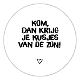Muurcirkel | Roundie | Kusjes van de zon