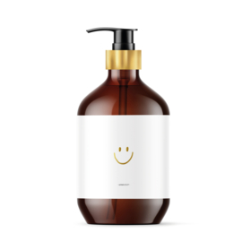 Luxe handzeep |  Smile  | Goudfolie