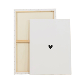 Print op canvas | 2 stuks | Small heart