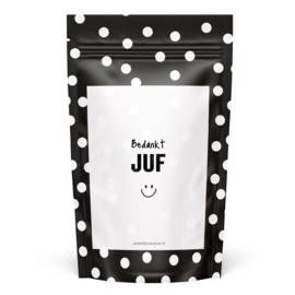 Sweeties | Dots snoepzak | Bedankt juf