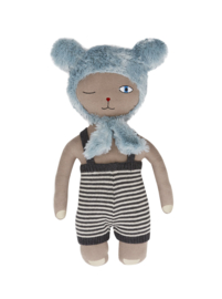 Oyoy - Hopsi bunny doll brown pale blue