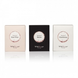 Trio Rosé, Merlot & Chardonnay on Wood