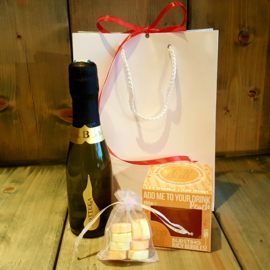 Prosecco geschenk  met smaakbubbels