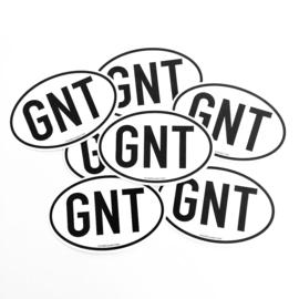 Gentse sticker 'GNT'