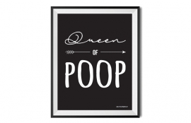 Poster // Queen of Poop