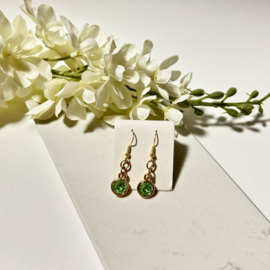 Oorbellen Bling | l.groen