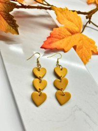 Oorbellen Autumn Hearts