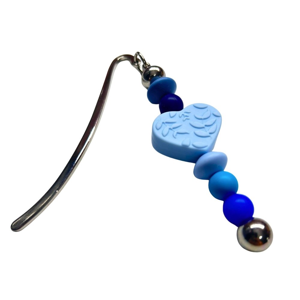 Boekenlegger Hart Blauw