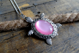 Ketting Schildpad Pink