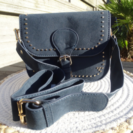 Crossbodytas Country Blauw-grijs