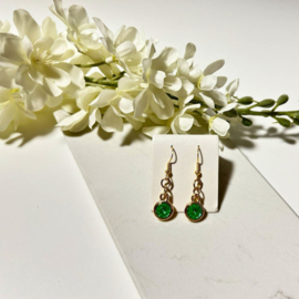 Oorbellen Bling | groen