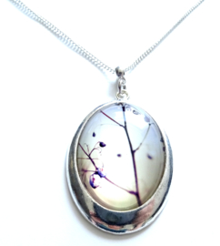 Ketting Floral Morado