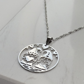Ketting Gnoom | zilver