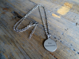 Ketting Niet Reanimeren RVS  60 cm