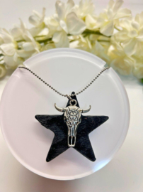 Ketting Ster Black