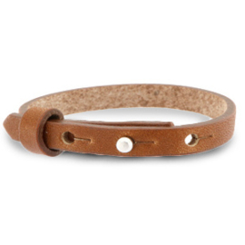 Cuoio armband Saddle Brown