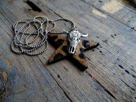 Ketting Ster Cognac