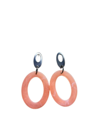Oorbellen LunaLoops Roze