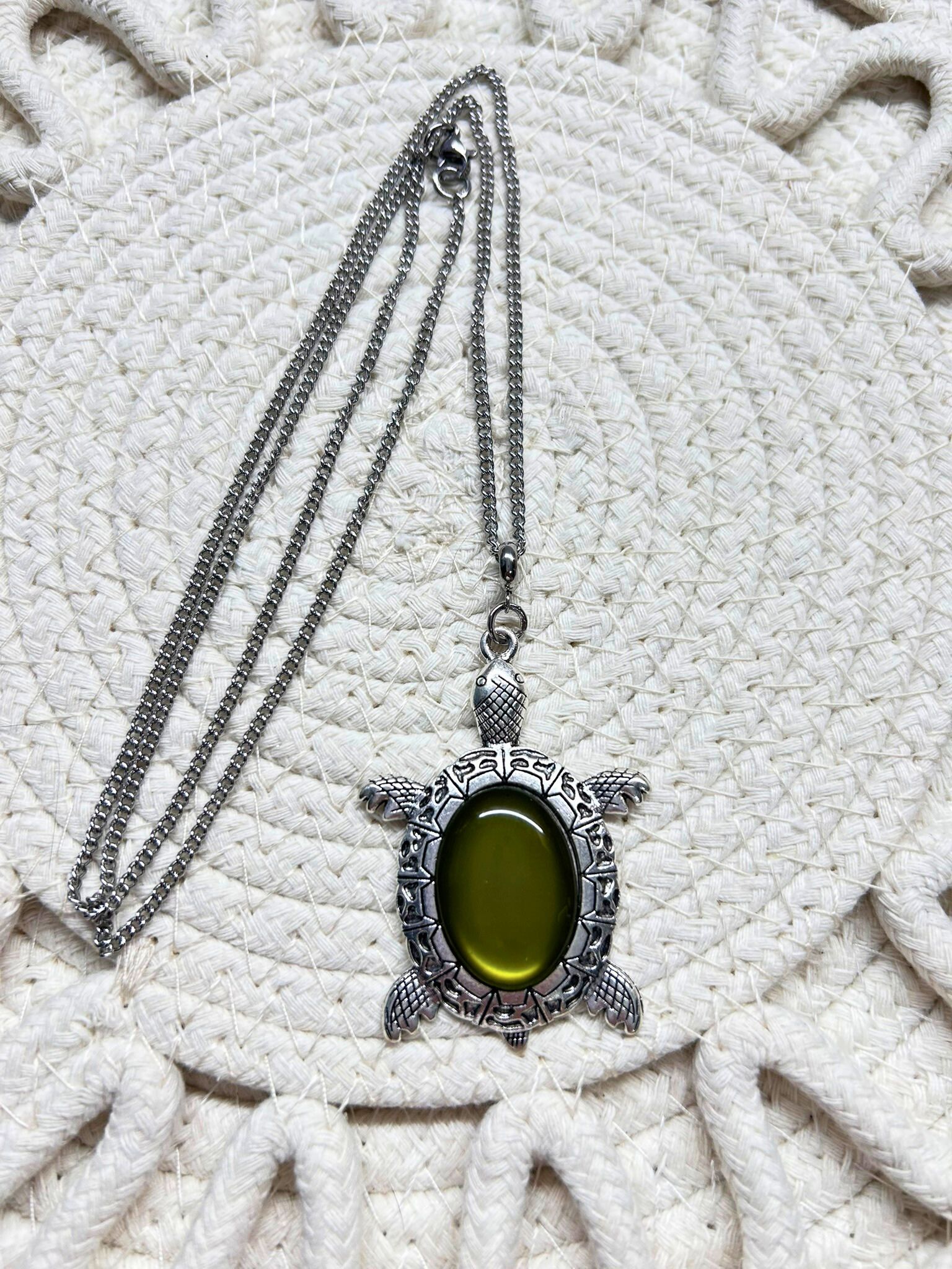 Ketting Schildpad Junglegreen